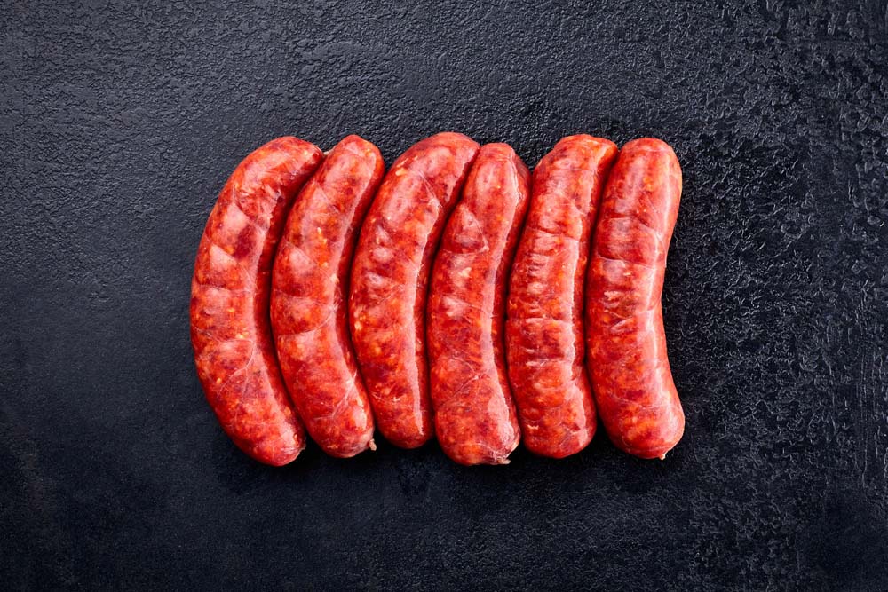 Wagyu Texan Chilli Sausages Gourmet Sausages Australian Meat Emporium 8037