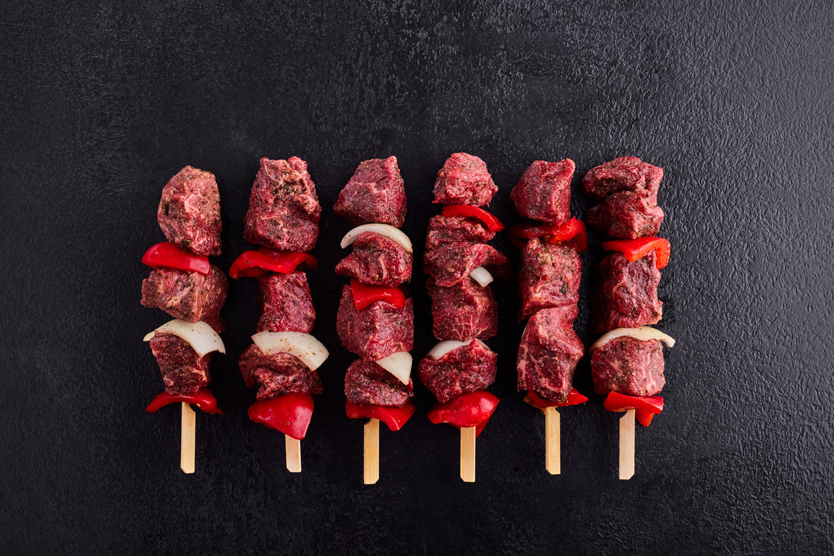 Buy Fresh Beef Kebabs Online | Handmade | Australian Meat Emporium